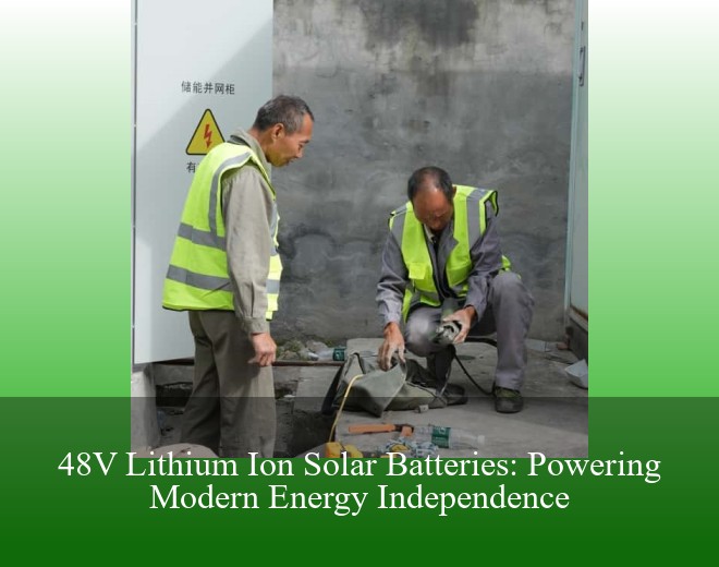 48V Lithium Ion Solar Batteries: Powering Modern Energy Independence